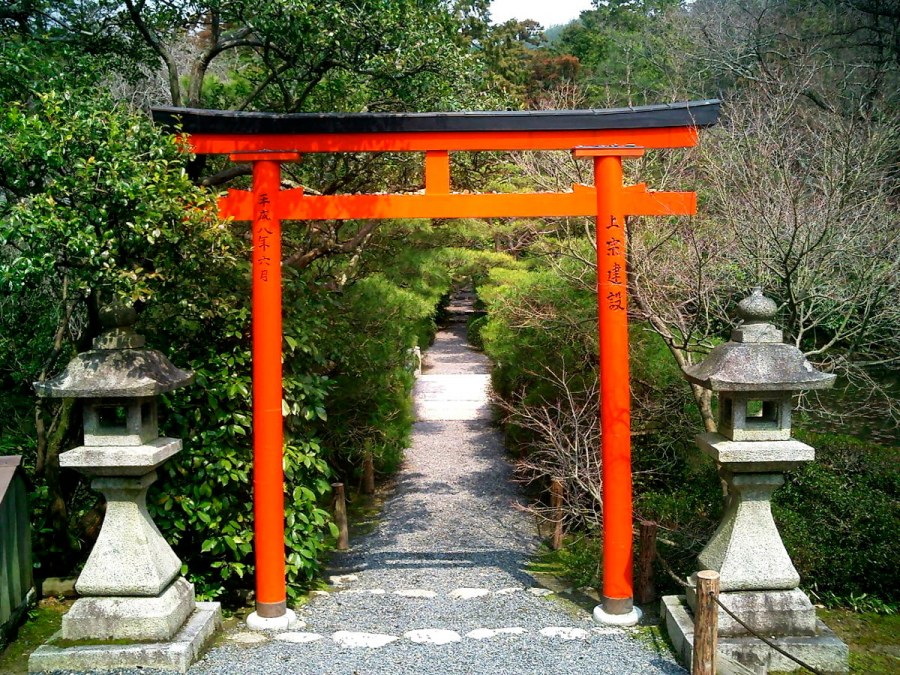 Японские врата Тори забор