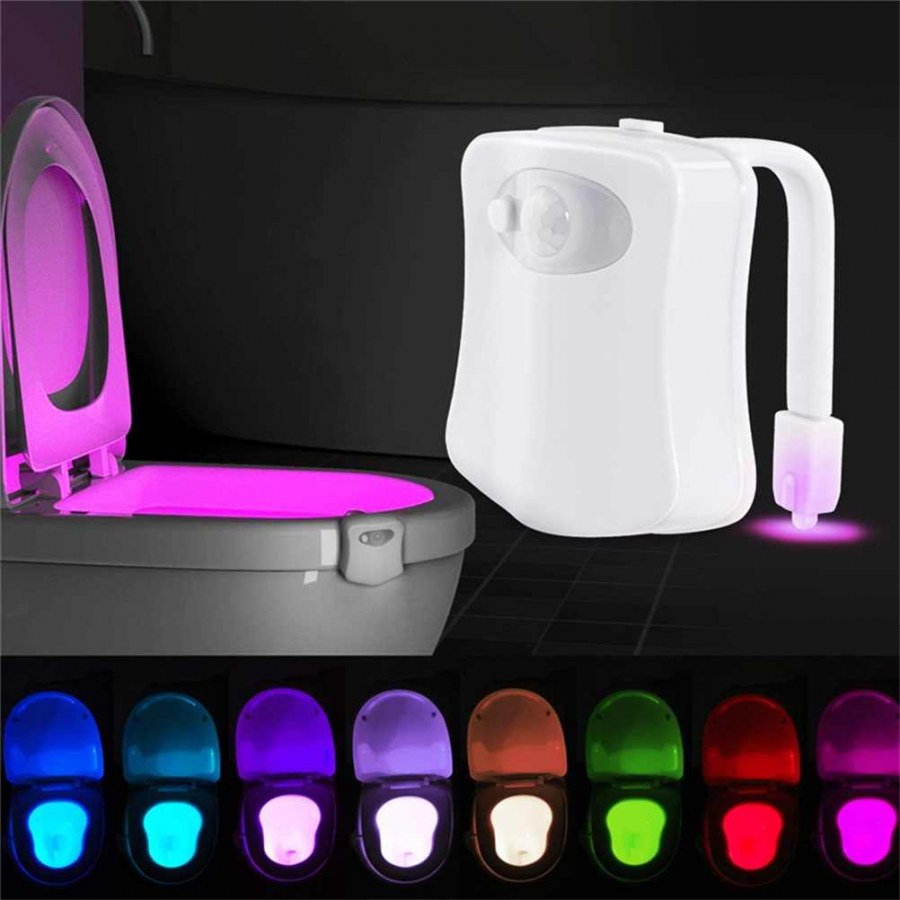 Smart PIR Motion sensor Toilet Seat Night Light