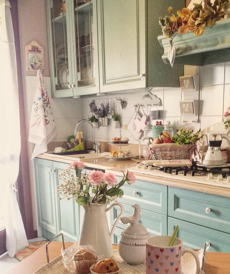 Спальня в стиле Кантри шебби