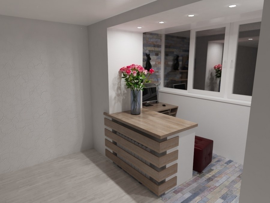 Присоединение лоджии к комнате