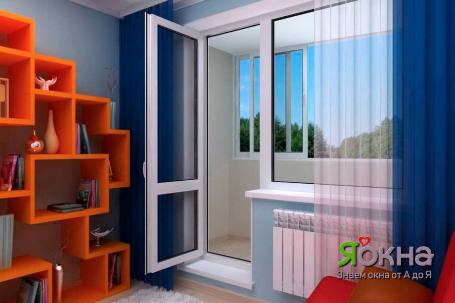 Балконный блок 1600х2100