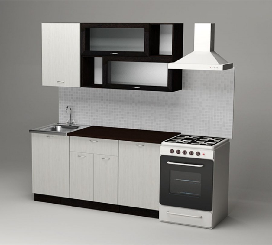 Гарнитур кухонный Полина стандарт 1600мм бодега