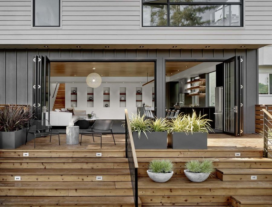 Двухуровневая терраса