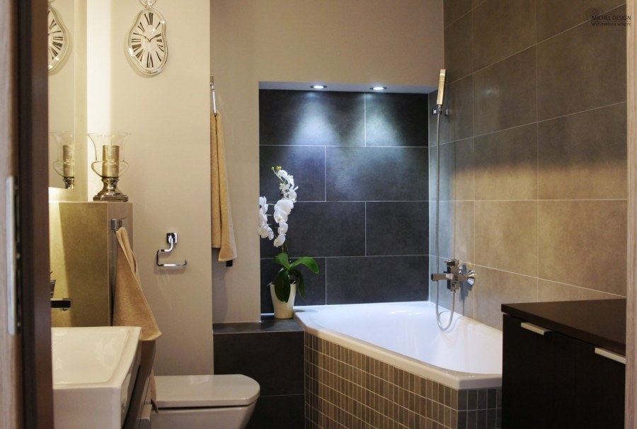 Ванная в квартире студии