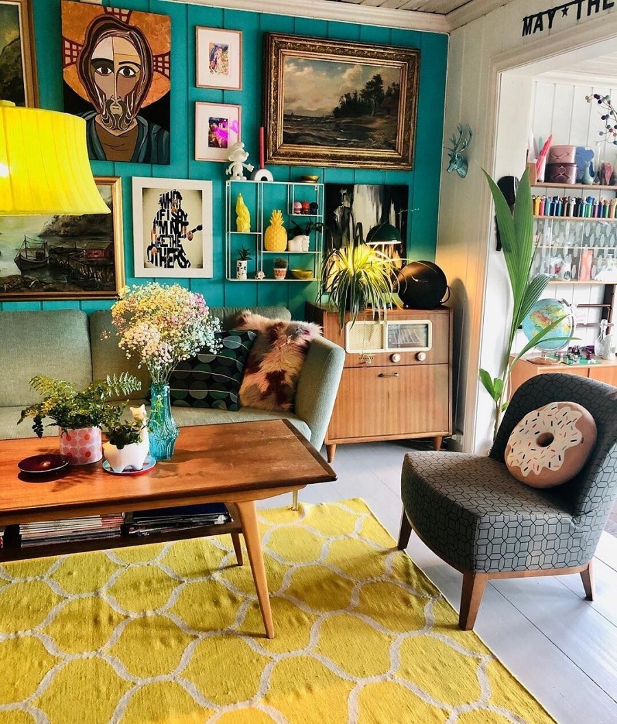 Декоративный прием в интерьере