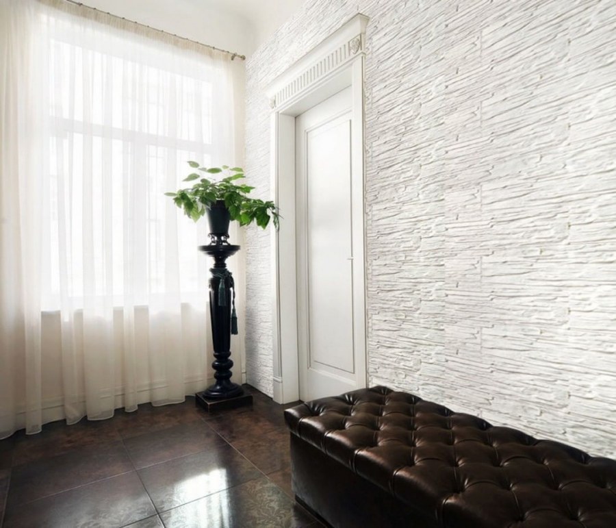 Декоративные кирпичики в интерьере