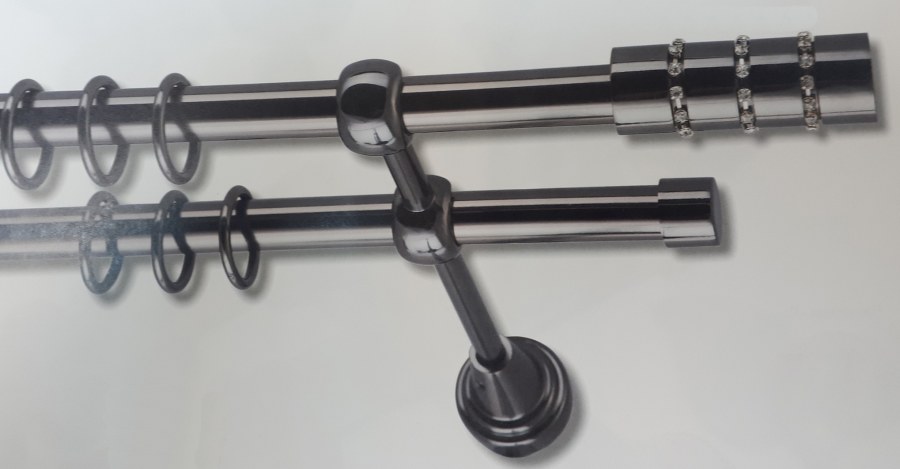 Карниз черный 605 Orbis