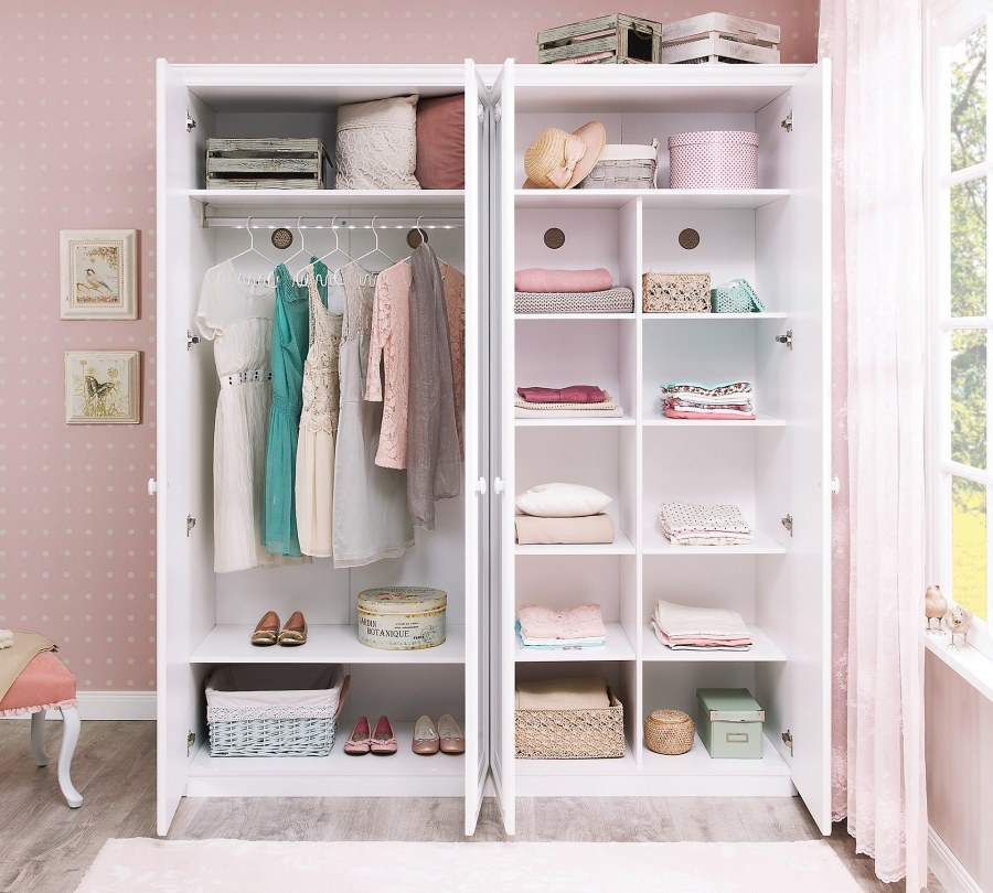 Четырехдверный шкаф Cilek