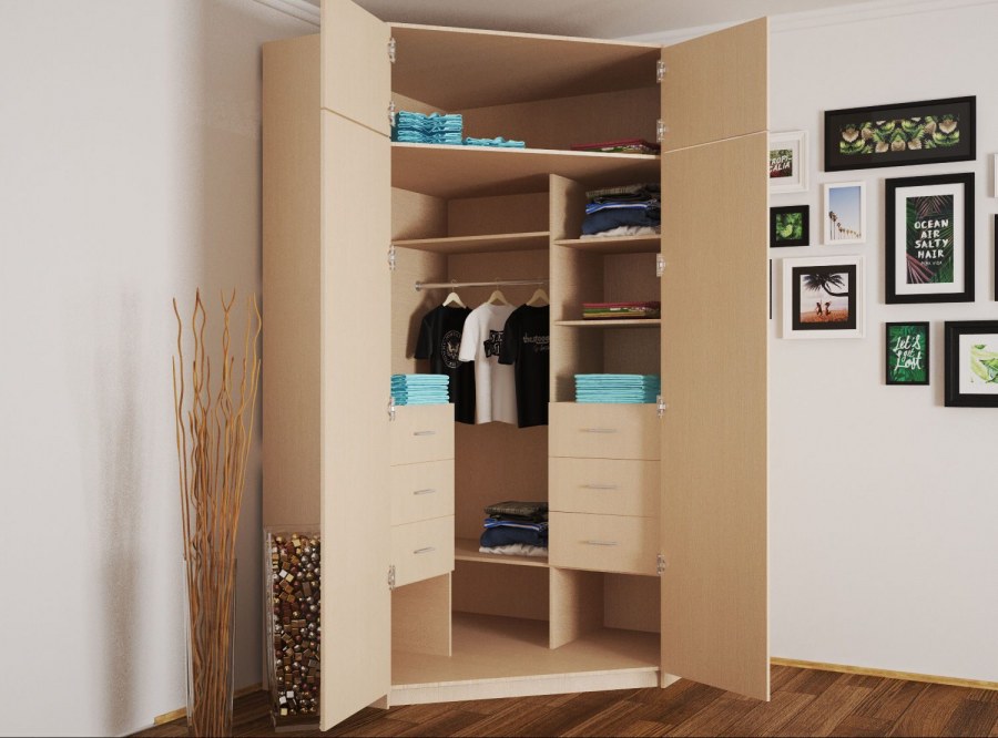 Угловой шкаф Эвелина 11