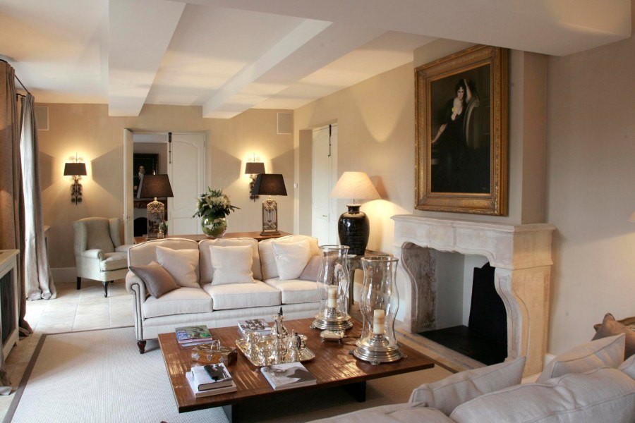 Интерьер гостиной Франция