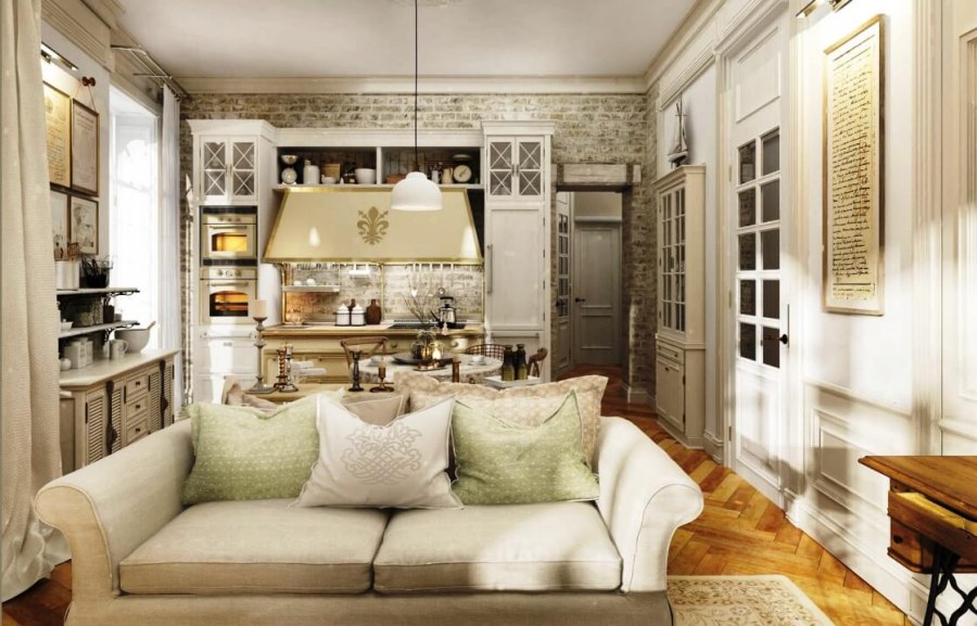 Маленькая квартира в стиле Прованс