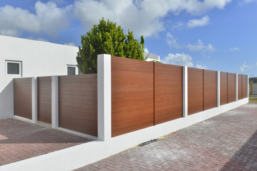 Стильный современный забор