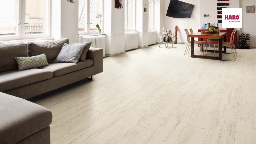Ламинат Haro каштан белый