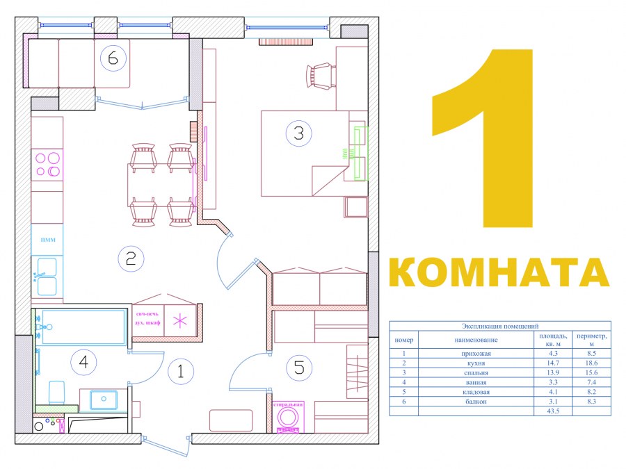 Обмер квартиры в новостройке