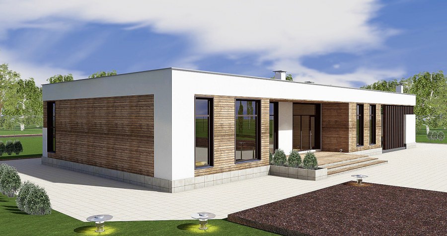 Модерн Хаус одноэтажные