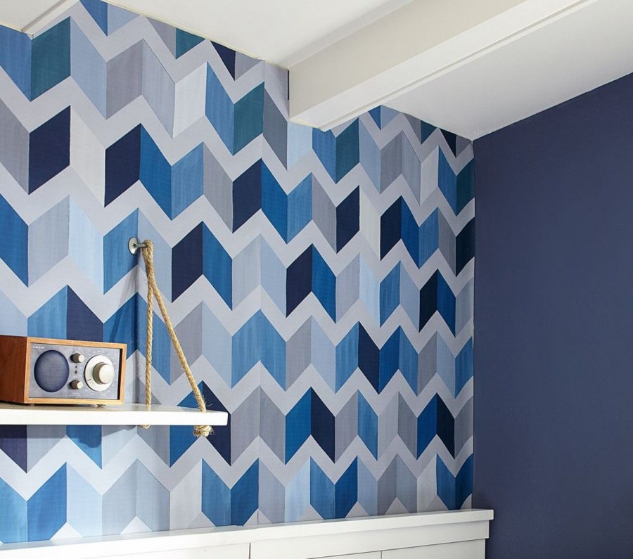 Chevron Wallcovering (5yard Roll)
