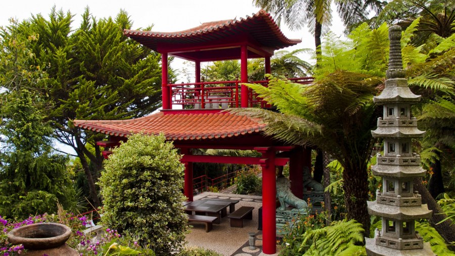 Сквер в Восточном стиле