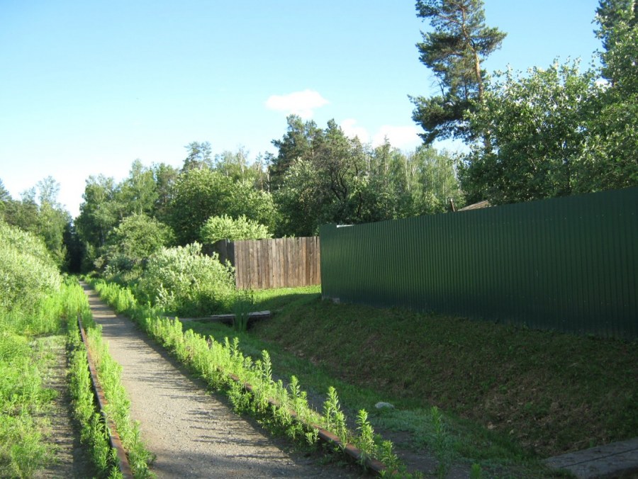 Фермское озеро беседка