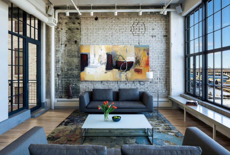 Аскетичный лофт