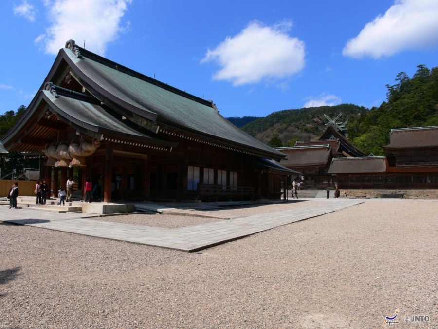 Административное здание Izumo Shrine. Кукутаке