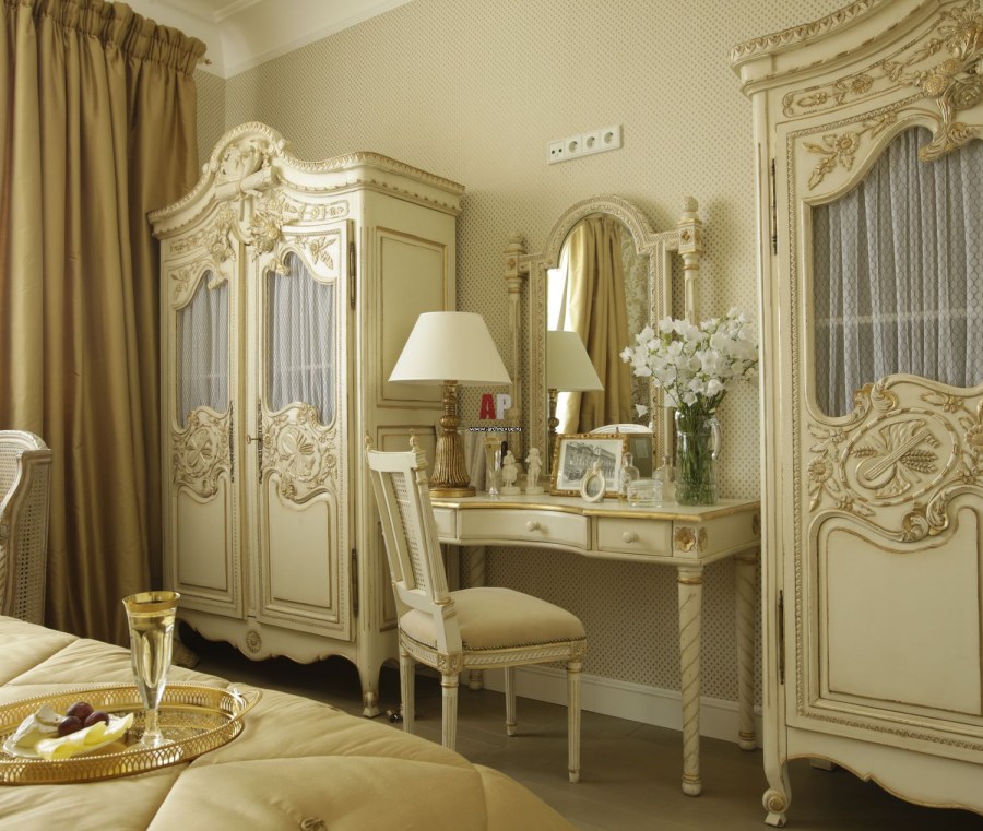 Asnaghi Interiors спальня Chartreuse