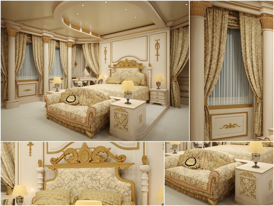 Комната в стиле Барокко для девочки