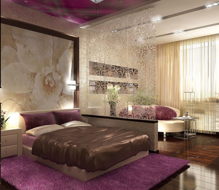 Интерьер спальни в современном стиле