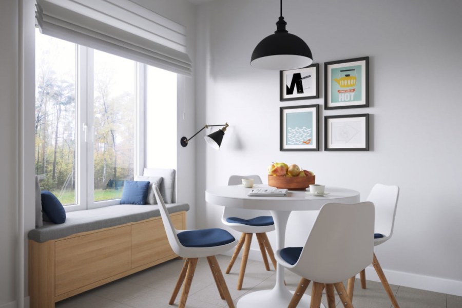 Планировка кухни п44т