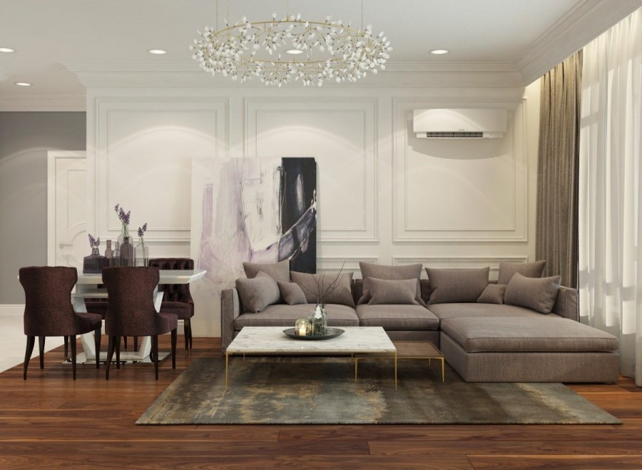 Интерьер Неоклассика гостиная