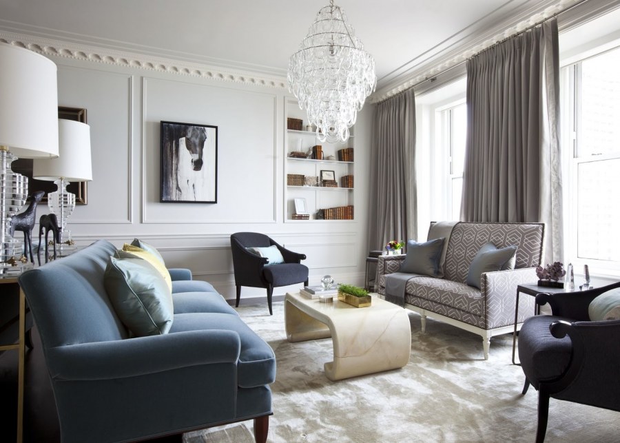 Интерьер Неоклассика тауп