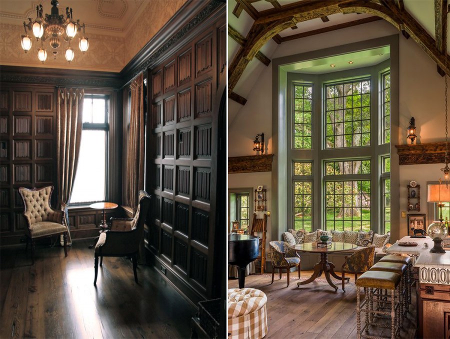 Английский стиль в интерьере