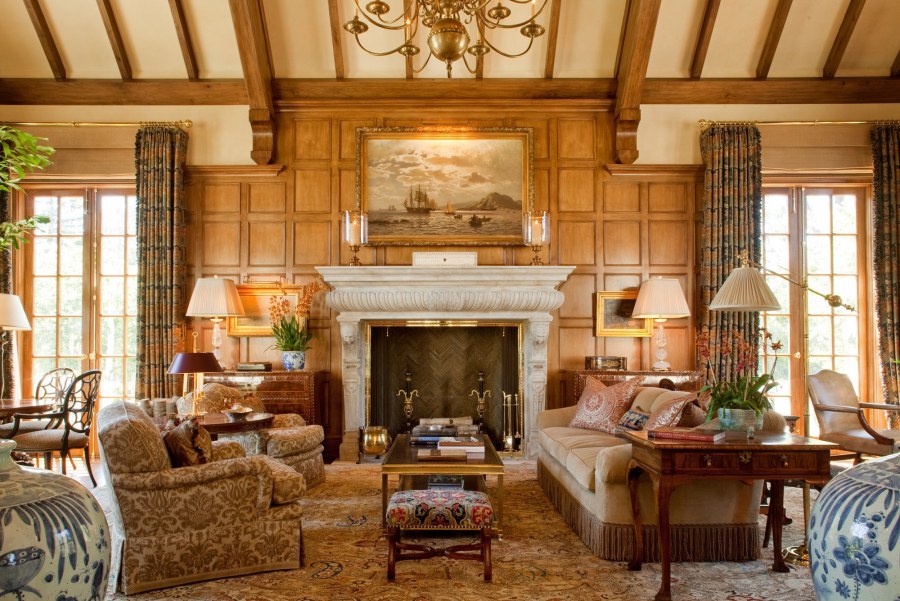 Дом в английском стиле внутри