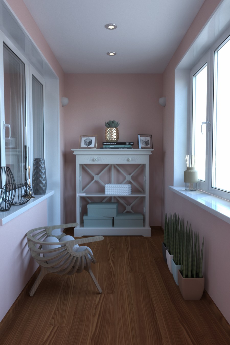 Балкон под ключ в хрущевке