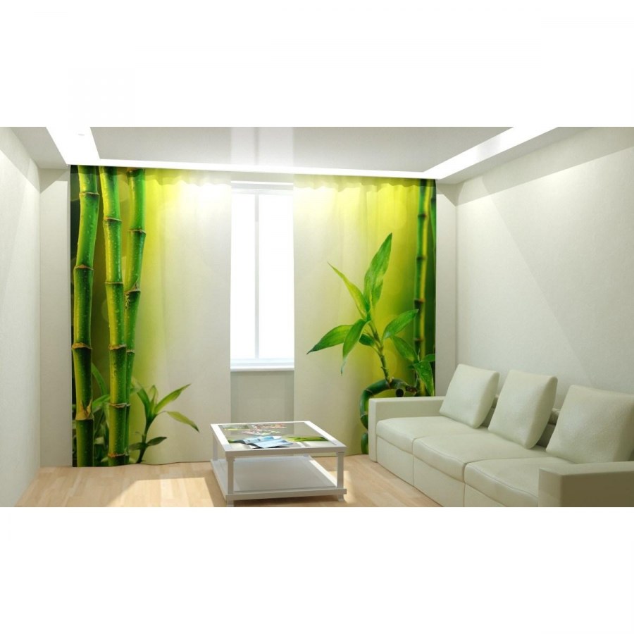 Фотошторы бамбук