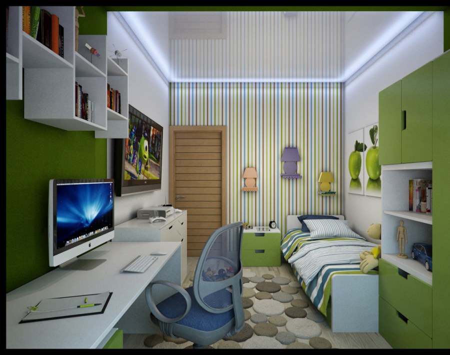 Комната для мальчика 5 лет