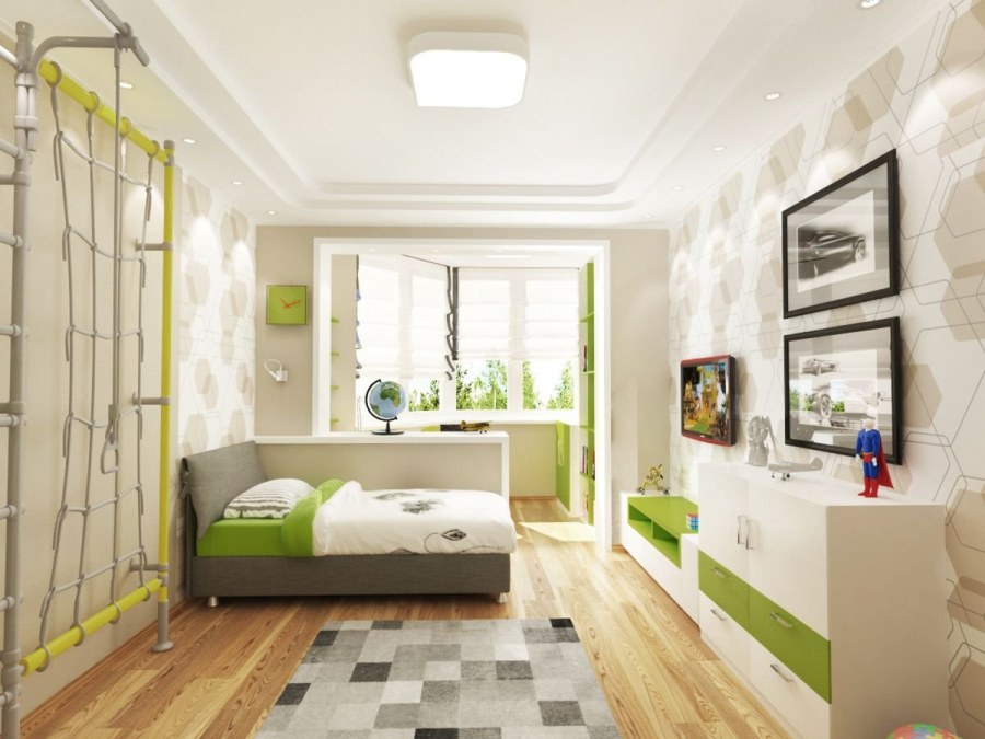 Планировки детских комнат