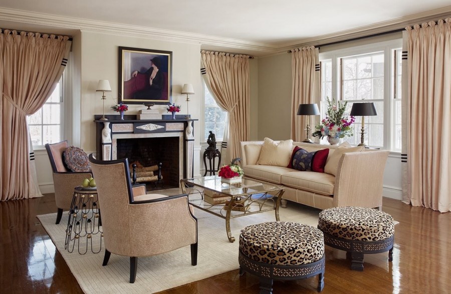 Портьеры в стиле ар деко