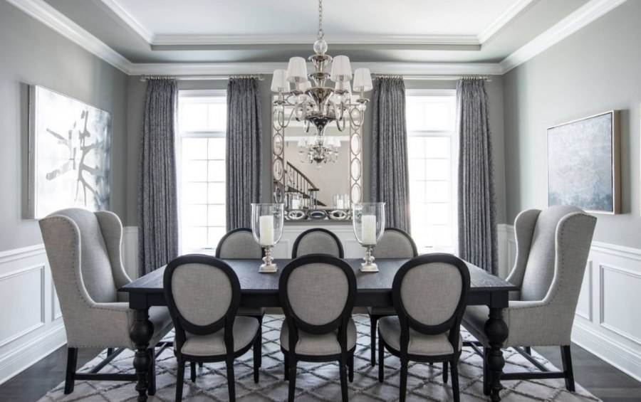 Монохромные цвета в интерьере