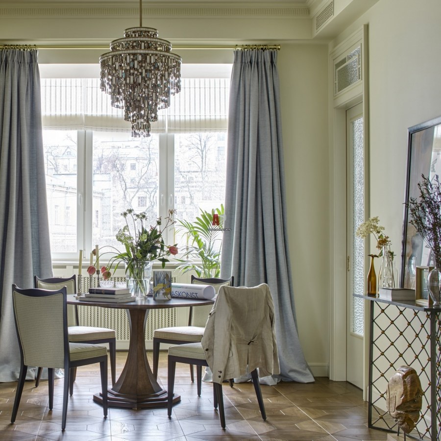 Шторы в американском стиле