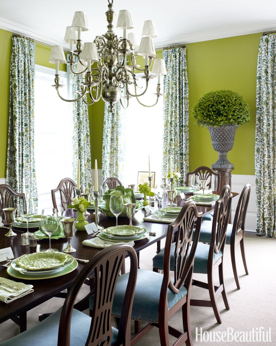 Декор столовой комнаты