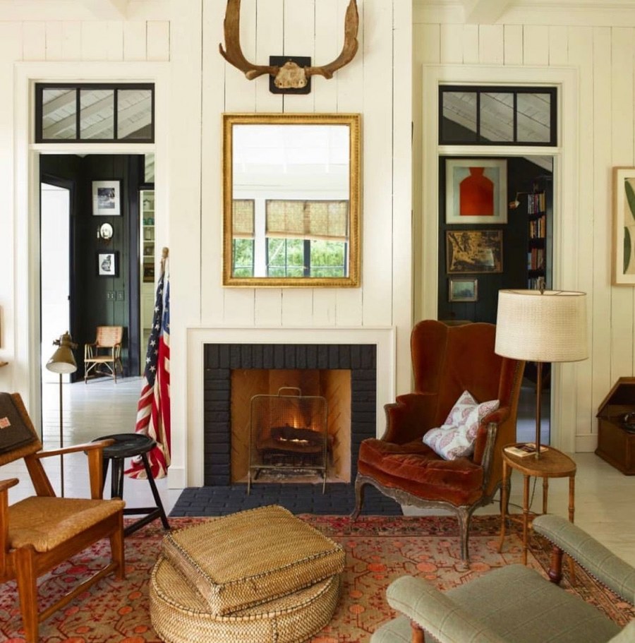 Английский коттедж интерьер