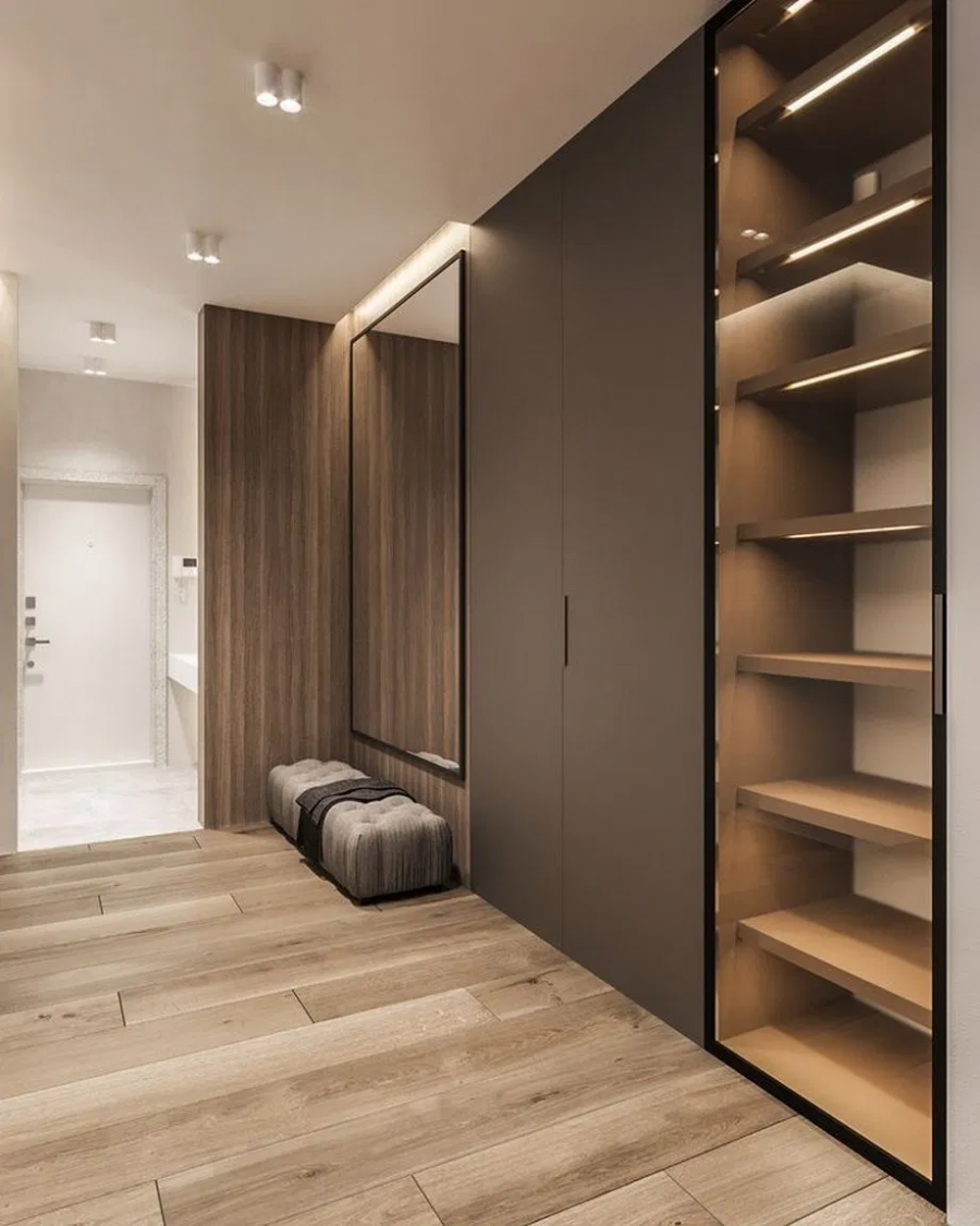 Гардеробные в прихожей