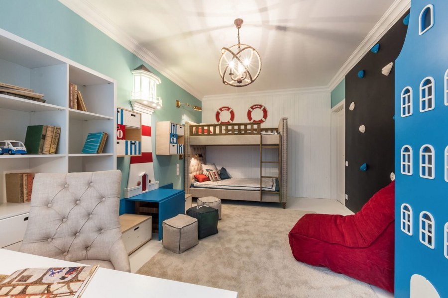 Детская комната для мальчика интерьер