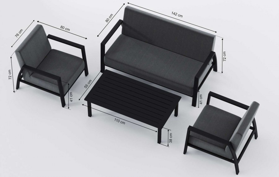 Диван из ротанга кон Панна