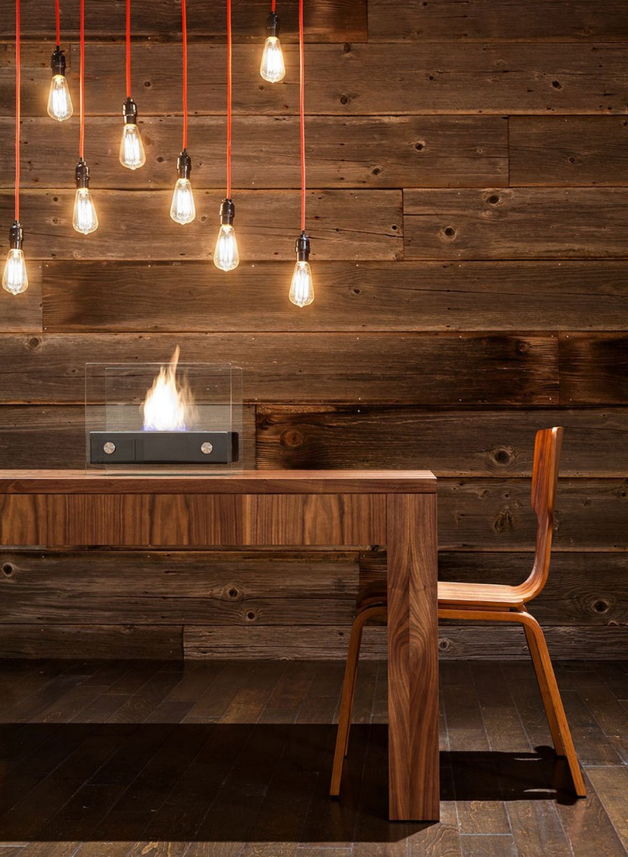 Отделка стен деревом