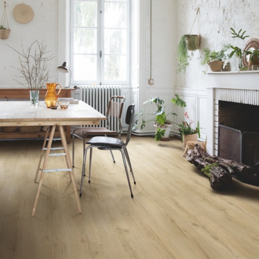 Quick Step Classic CLV 4084 дуб бежевый рустикальный