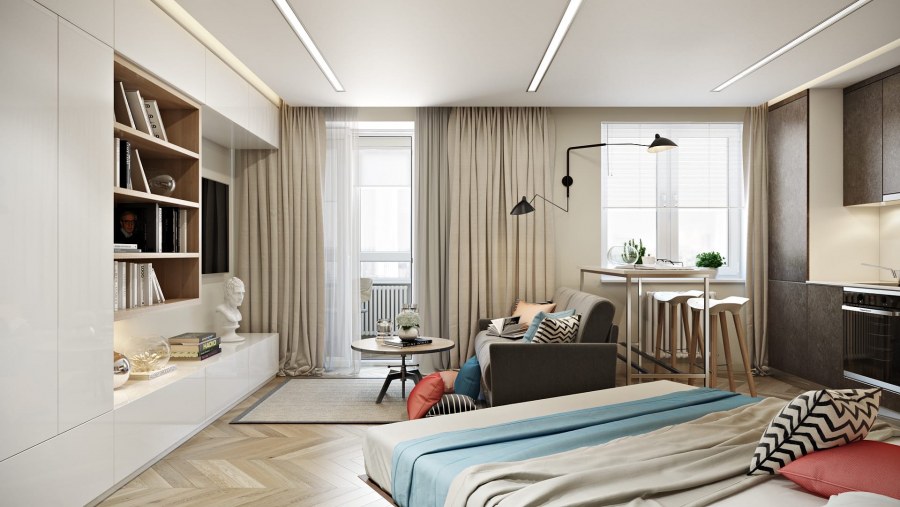 Однокомнатная квартира для студента