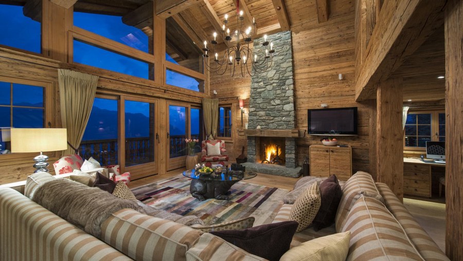 Веранда в стиле Шале