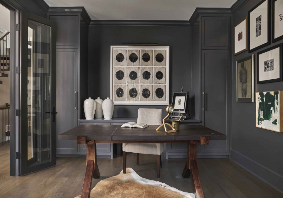 Кабинет в американском стиле