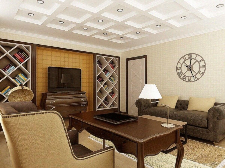 Кабинет в неоклассическом стиле